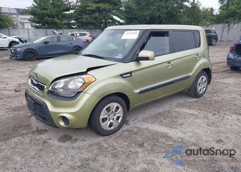 2012 Kia Soul из США, поврежденный, VIN KNDJT2A50C7476214